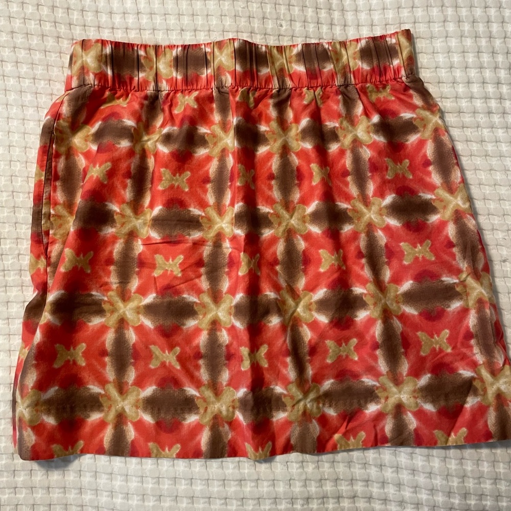 J. Crew elastic waist skirt, size 10